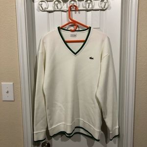 Men’s Lacoste V-Neck Sweater - Made in France